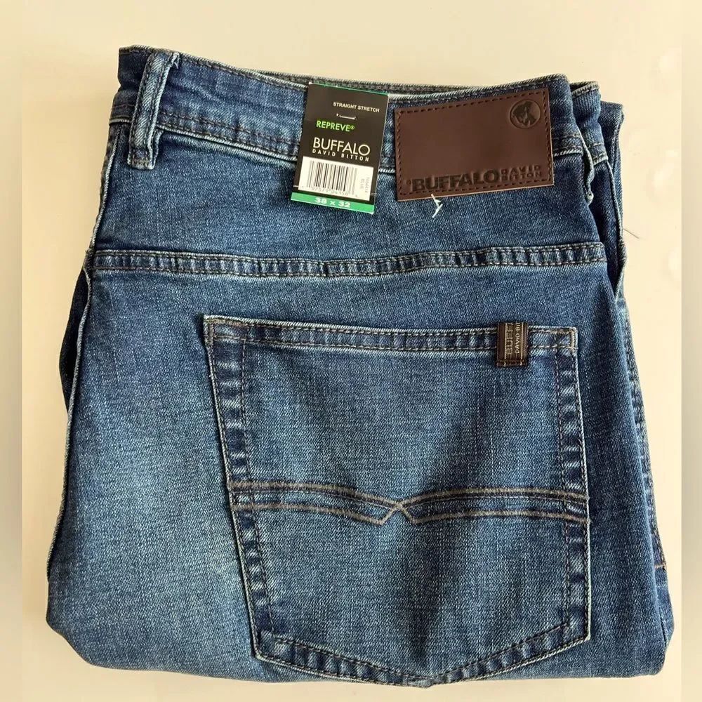 Buffalo David Bitton Straight Stretch Denim